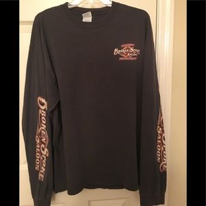 Broken Spoke Saloon Long Sleeve T-Shirt